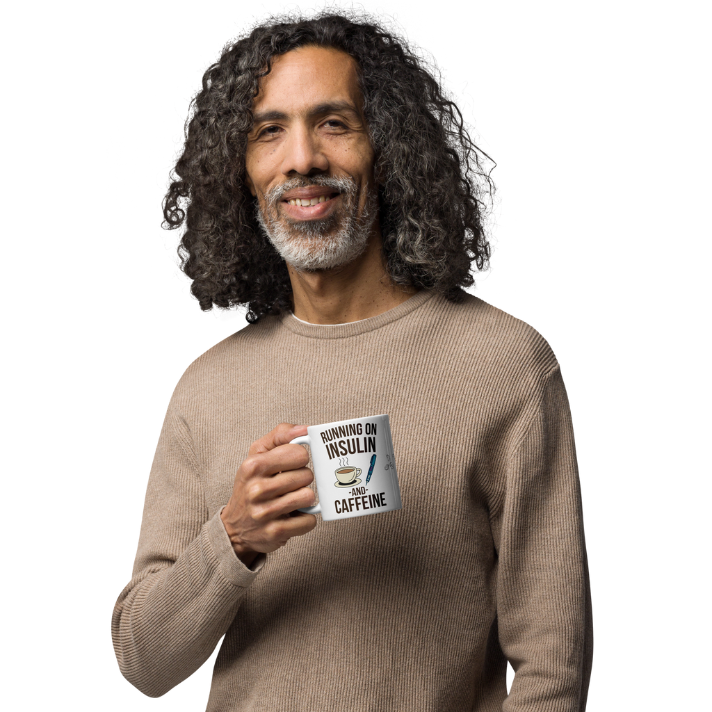 Running on insulin and caffeine - Mug