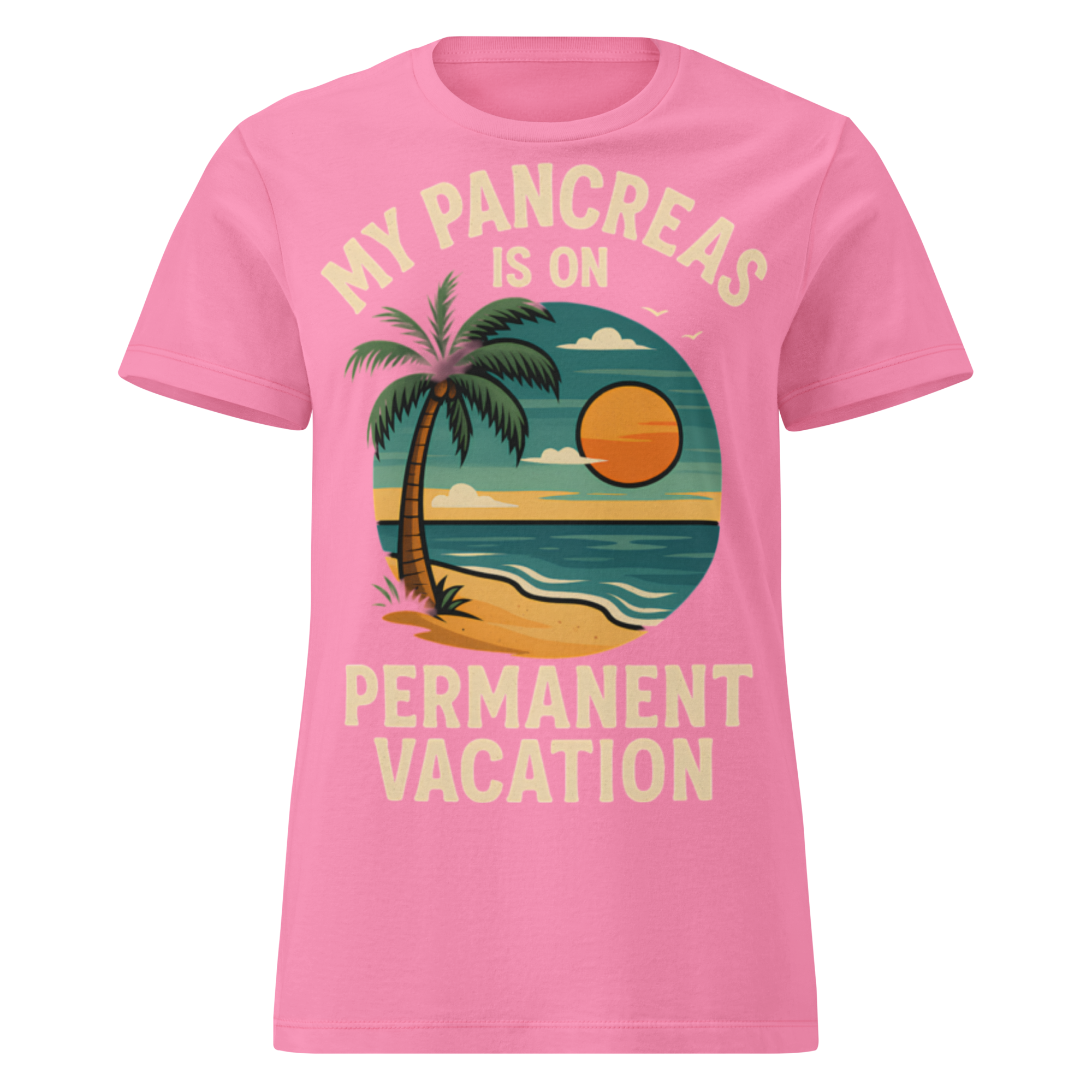 Pancreas on holiday - Female shirt