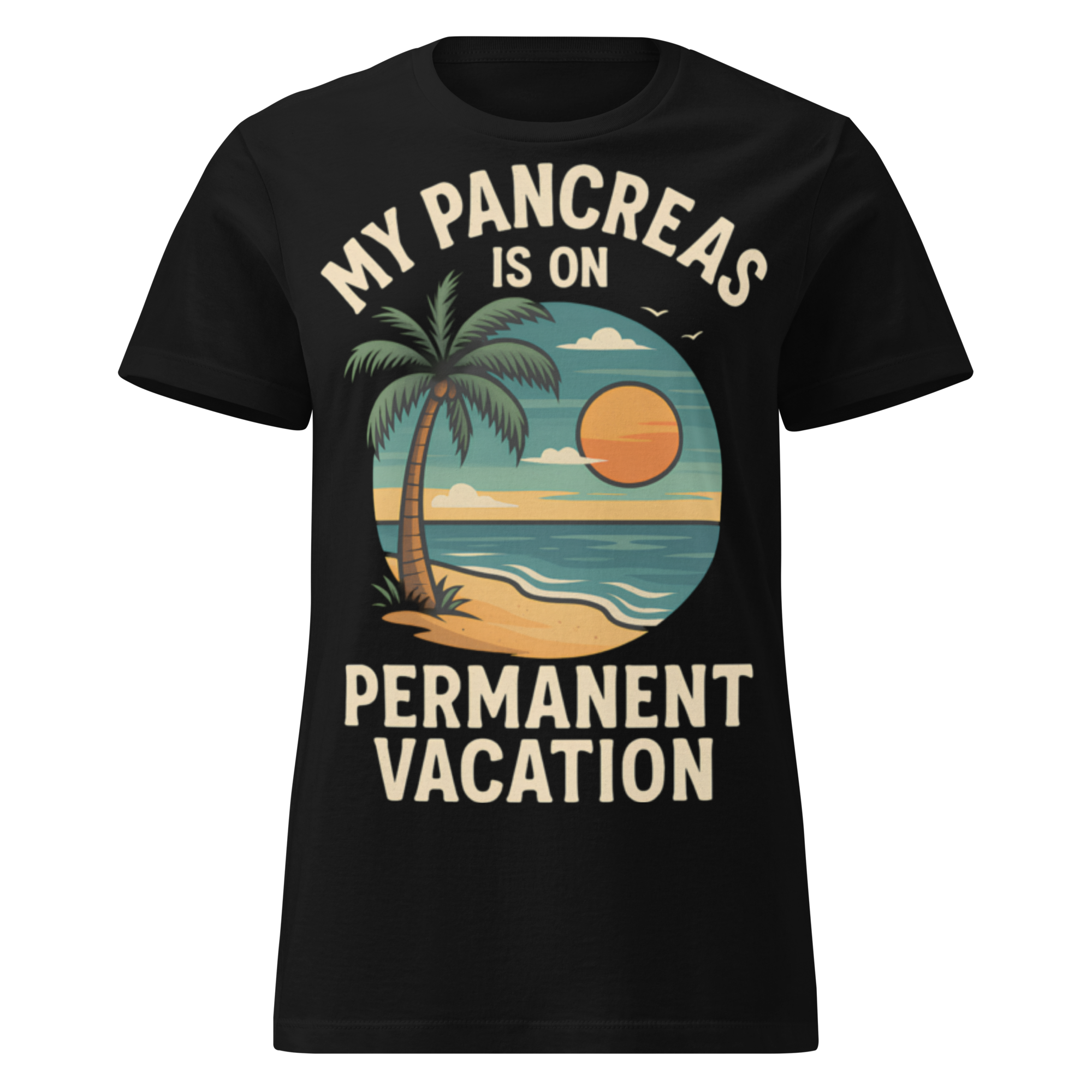 Pancreas on holiday - Female shirt