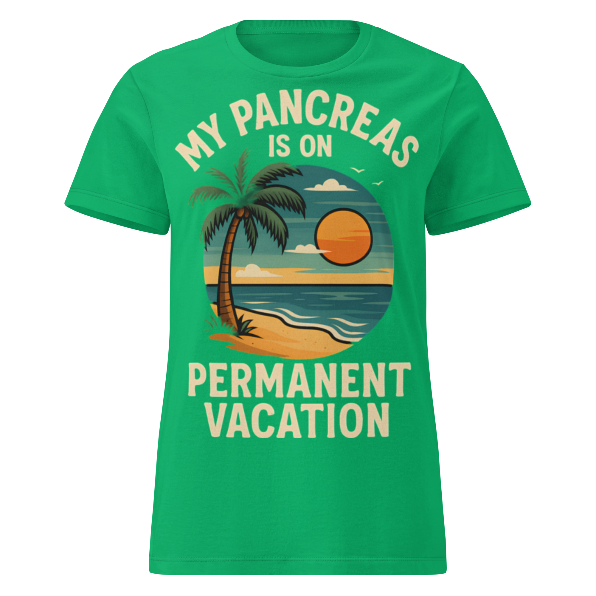 Pancreas on holiday - Female shirt