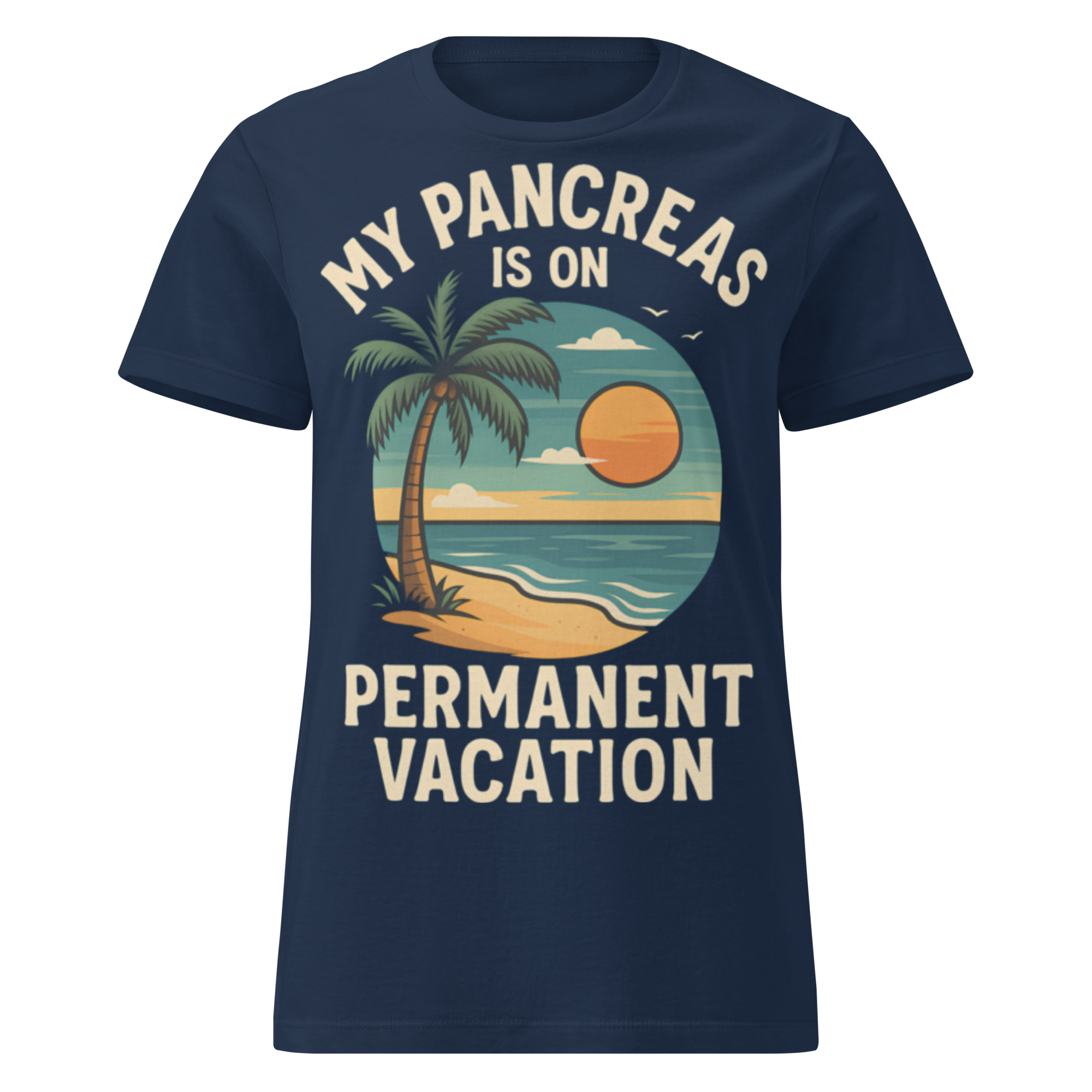 Pancreas on holiday - Female shirt