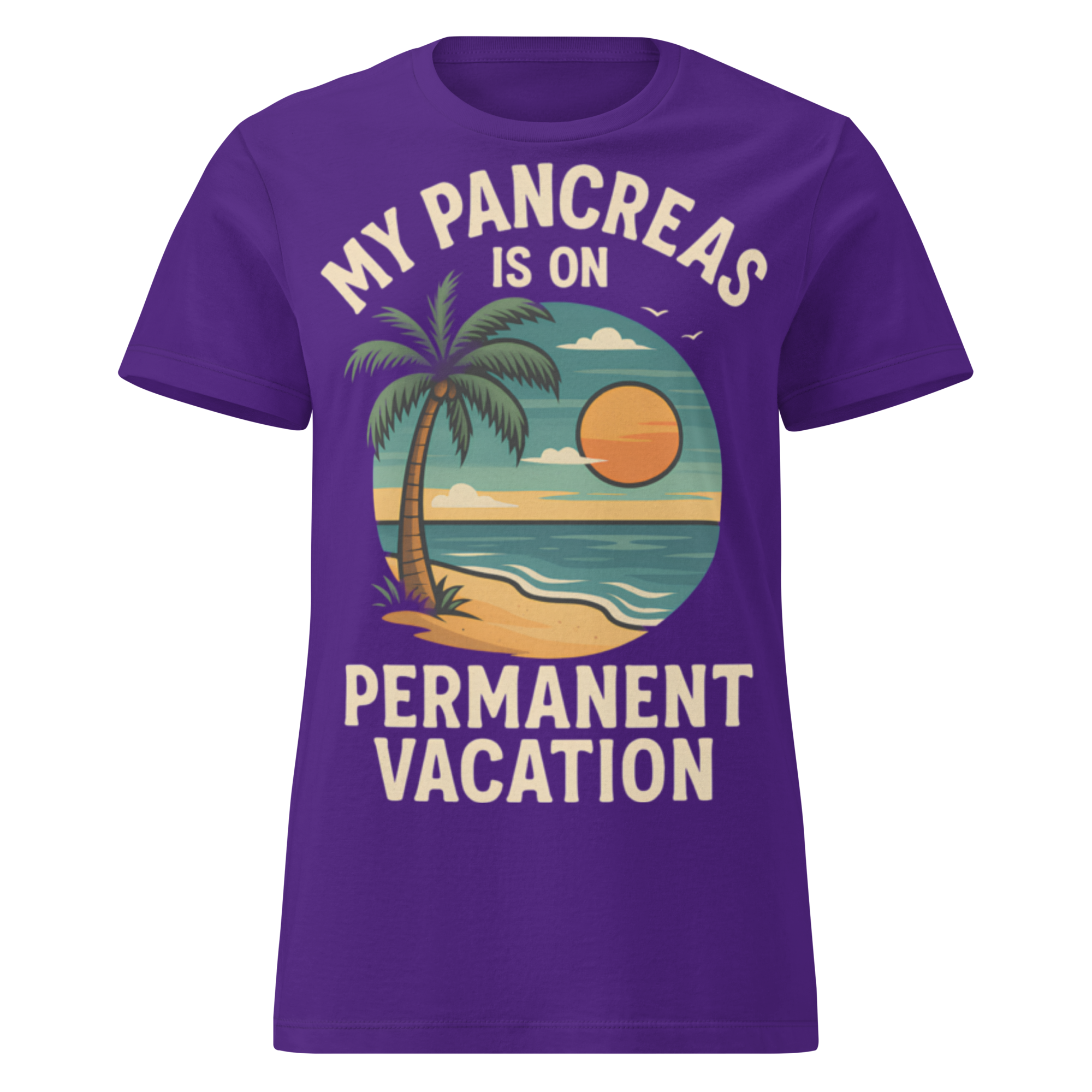 Pancreas on holiday - Female shirt