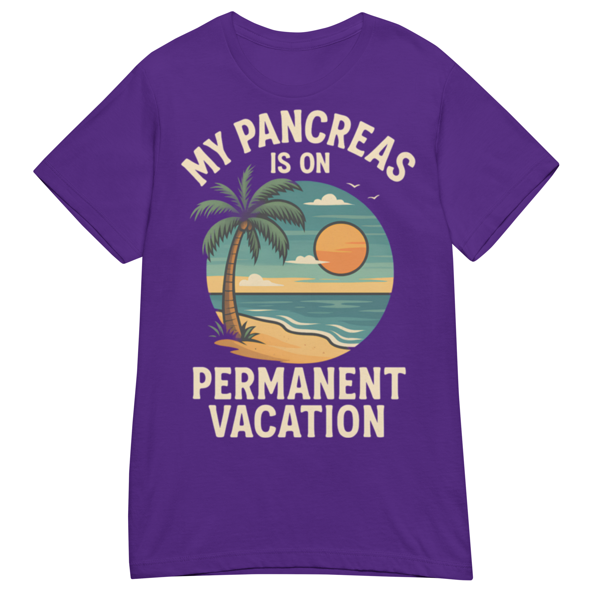 Pancreas on holiday - Female shirt
