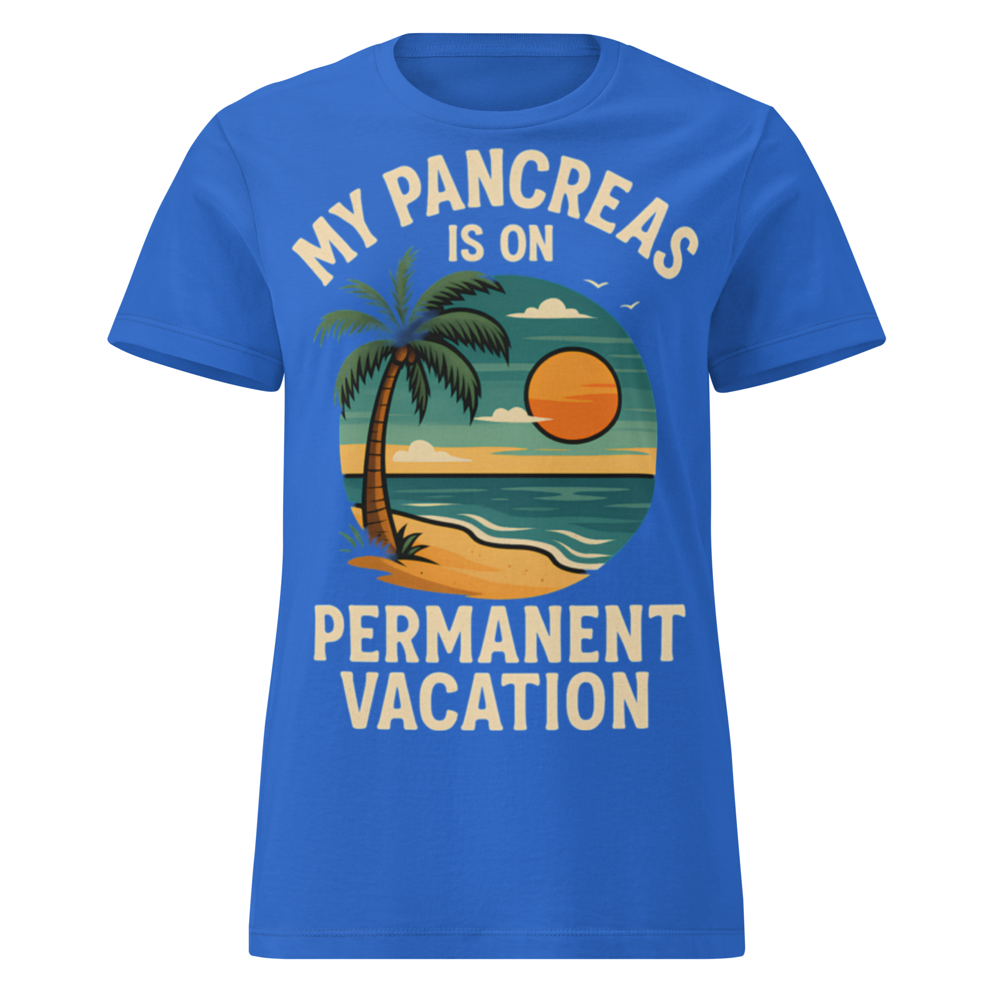 Pancreas on holiday - Female shirt