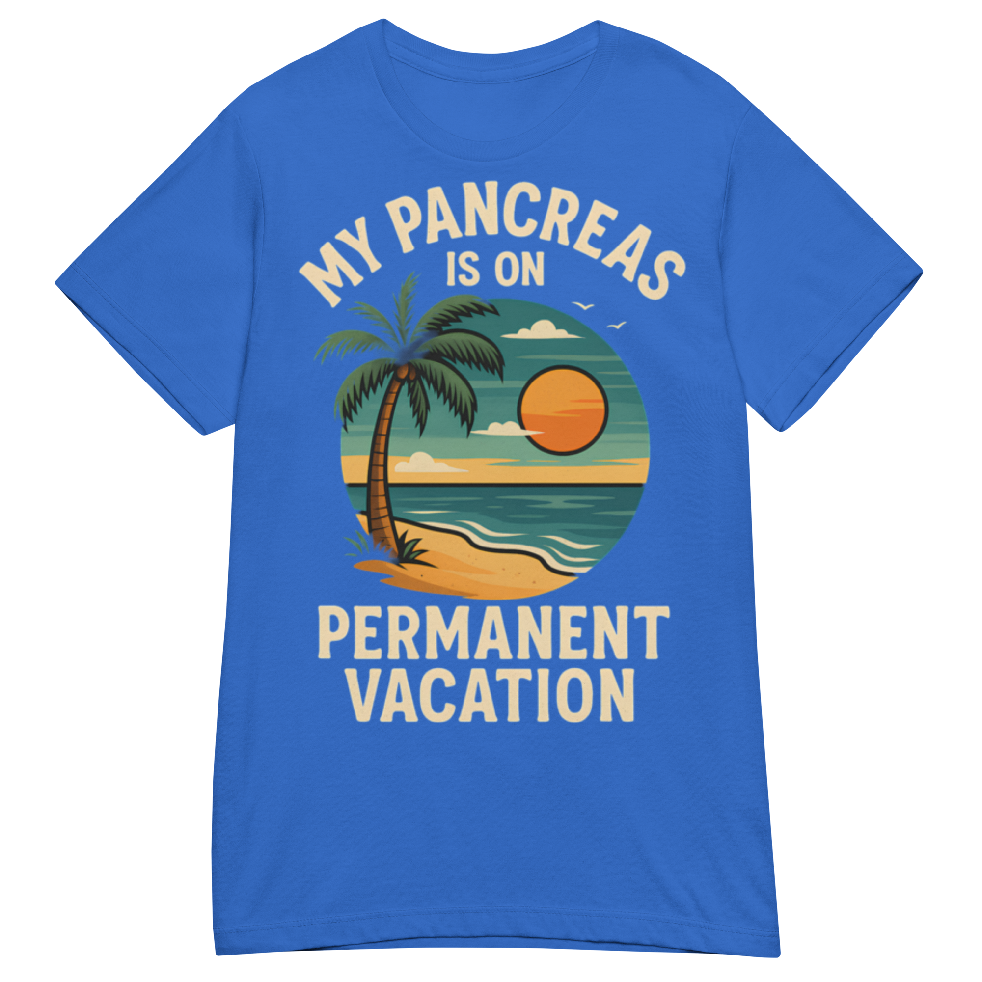 Pancreas on holiday - Female shirt