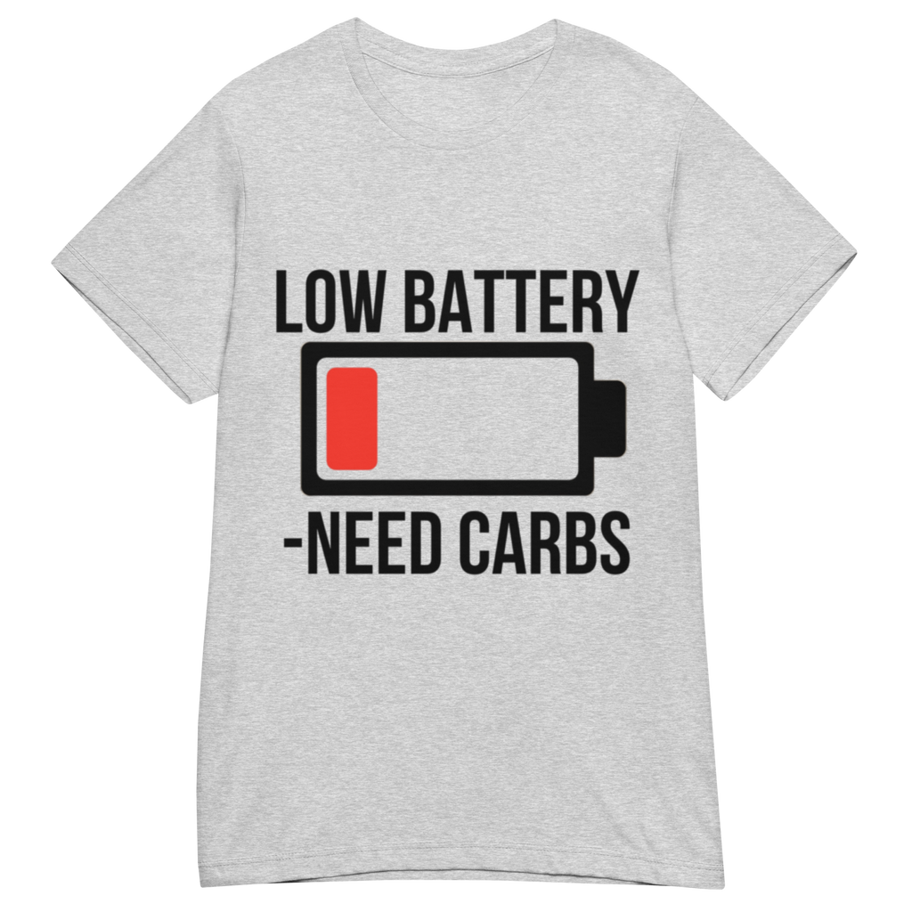 Low battery need carbs - Female shirt