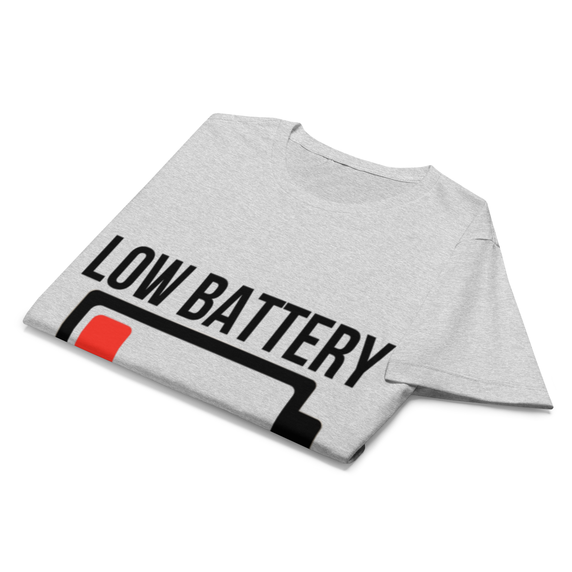 Low battery need carbs - Female shirt